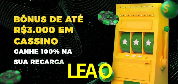LEAO melhor bônus de depósito